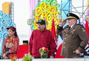 Juramentación del General Julio César Avilés Castillo como Jefe del Ejército de Nicaragua