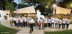 Daniel y Rosario conmemoran 78 Aniversario del Natalicio Comandante Carlos Fonseca