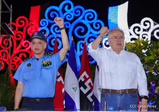 Pueblo nicaragüense celebra la Paz con orgullo y dignidad 