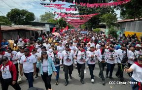 Caminata a la Hacienda El Vapor en homenaje al Comandante Carlos Fonseca Amador