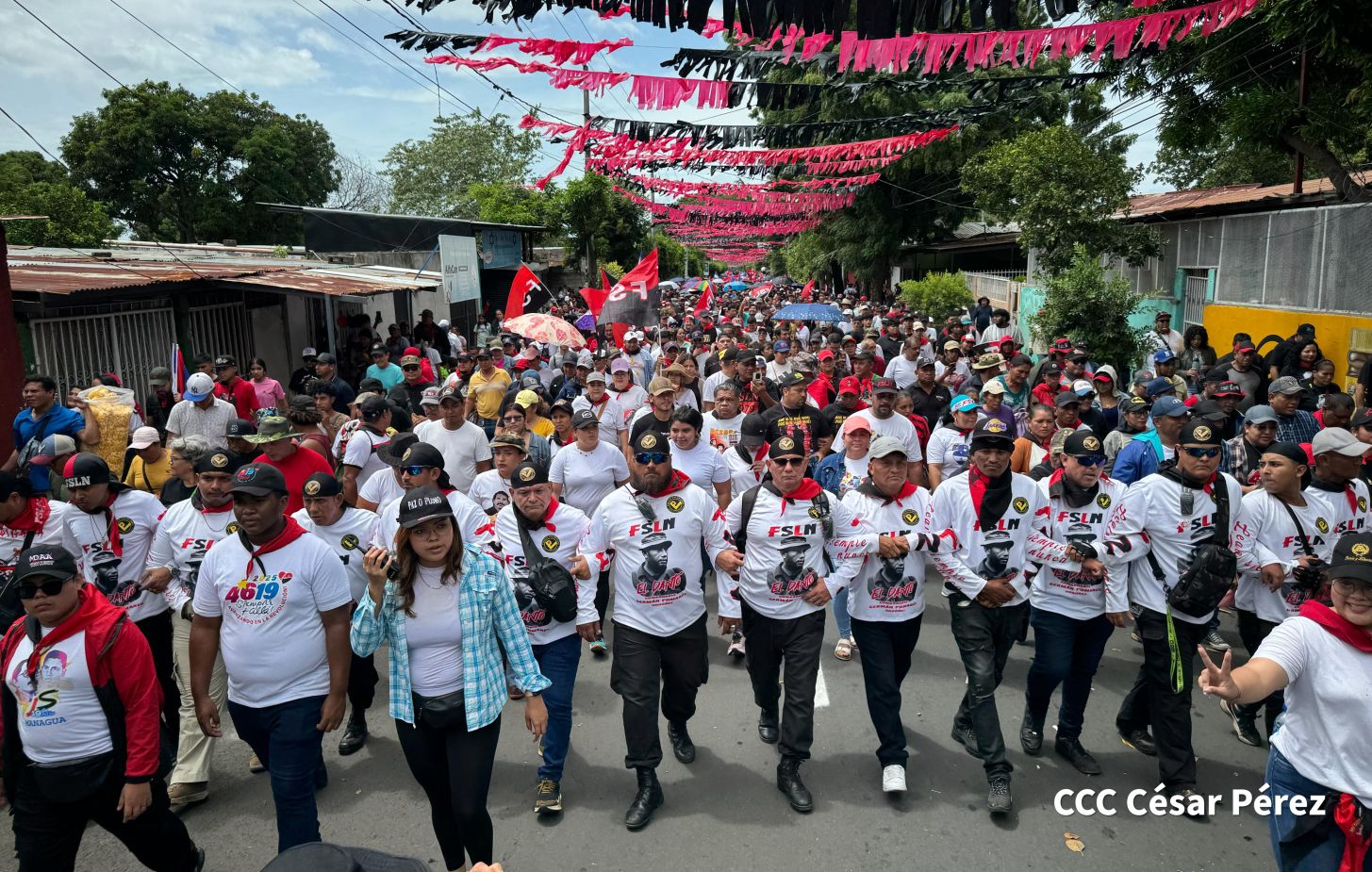 Caminata a la Hacienda El Vapor en homenaje al Comandante Carlos Fonseca Amador