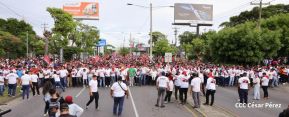 Caminata “Siempre 19, Siempre al Frente, Caminando en Victorias, Adelante con Daniel”