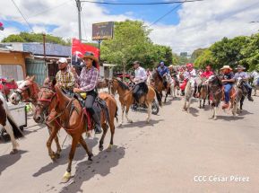 Familias celebran 46 aniversario de la liberación de Estelí