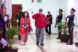 Nicaragua conmemora del 46 aniversario de fundación de la Gloriosa Fuerza Aérea y Defensa Antiaérea 