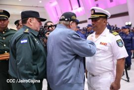 Fuerza Naval del Ejército de Nicaragua cumple 45 años de servicio a la patria con acto en Managua