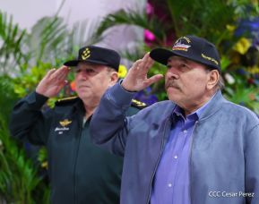 Fuerza Naval del Ejército de Nicaragua cumple 45 años de servicio a la patria con acto en Managua