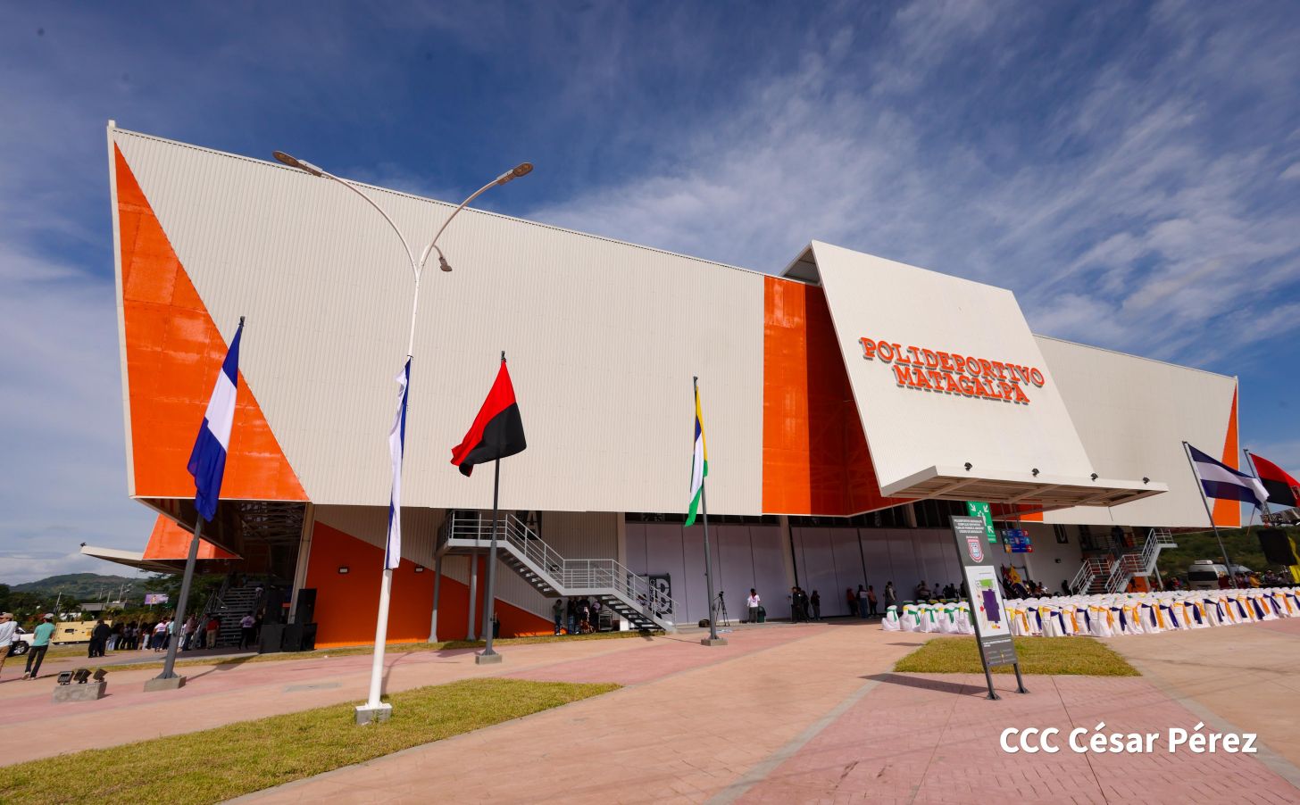 Inauguración del moderno Polideportivo Matagalpa