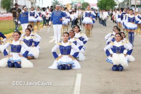 Entregamos a las familias nicaragüenses Paso a Desnivel Comandante Julio Buitrago Urroz