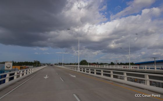 Entregamos a las familias nicaragüenses Paso a Desnivel Comandante Julio Buitrago Urroz