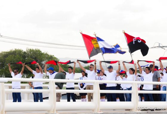 Entregamos a las familias nicaragüenses Paso a Desnivel Comandante Julio Buitrago Urroz