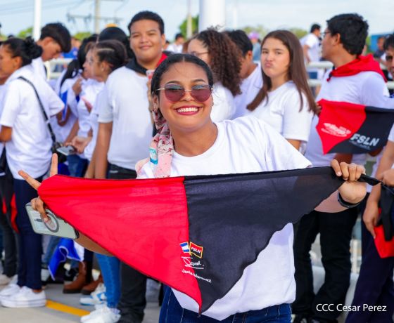 Entregamos a las familias nicaragüenses Paso a Desnivel Comandante Julio Buitrago Urroz