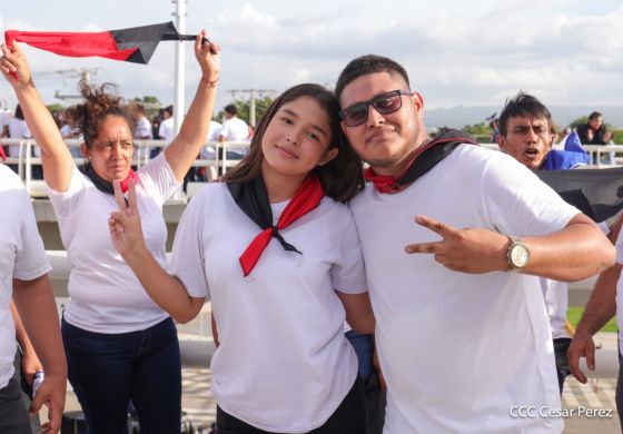 Entregamos a las familias nicaragüenses Paso a Desnivel Comandante Julio Buitrago Urroz