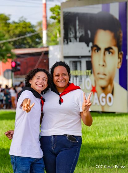 Entregamos a las familias nicaragüenses Paso a Desnivel Comandante Julio Buitrago Urroz