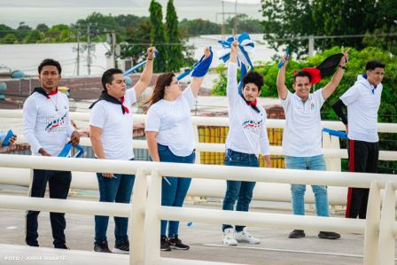 Entregamos a las familias nicaragüenses Paso a Desnivel Comandante Julio Buitrago Urroz