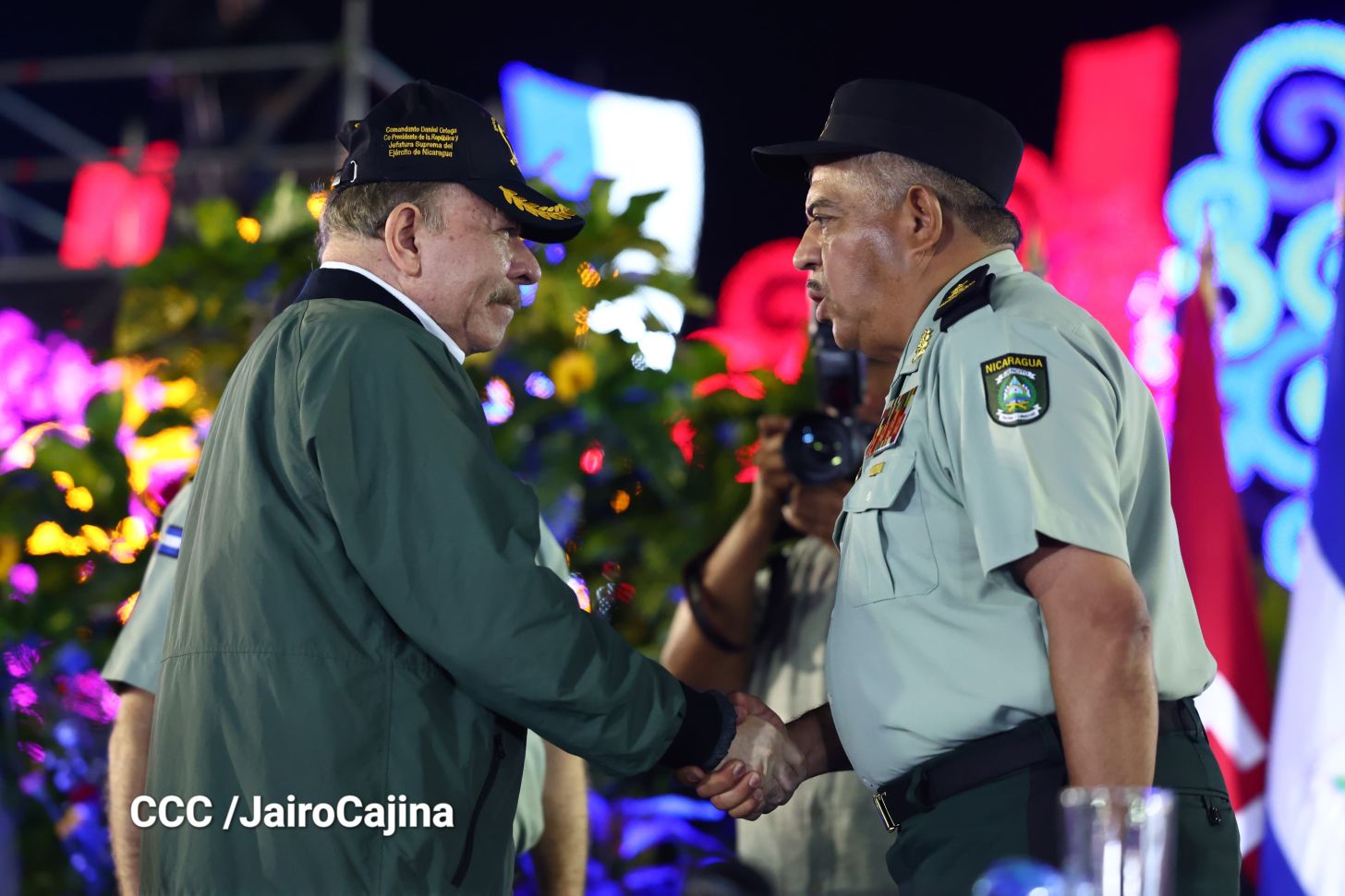 Acto central por los 46 años de fundación del Ejército de Nicaragua 