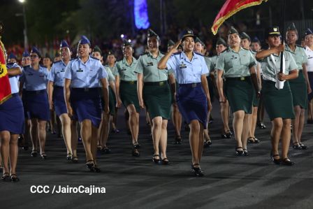 Pueblo-Ejército: Desfile del 46 aniversario de constitución del Ejército de Nicaragua