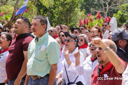 Conmemoración del 48 aniversario de la Gesta Heroica de San Fabián en Ocotal, Nueva Segovia