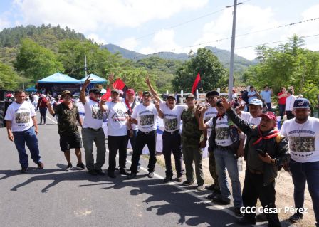 Conmemoración del 48 aniversario de la Gesta Heroica de San Fabián en Ocotal, Nueva Segovia