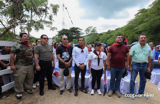 Conmemoración del 48 aniversario de la Gesta Heroica de San Fabián en Ocotal, Nueva Segovia