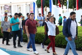 Conmemoración al Comandante Carlos Fonseca reúne a Juventud Sandinista y servidores públicos