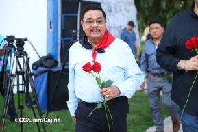 Conmemoración al Comandante Carlos Fonseca reúne a Juventud Sandinista y servidores públicos