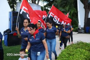 Conmemoración al Comandante Carlos Fonseca reúne a Juventud Sandinista y servidores públicos