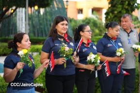 Conmemoración al Comandante Carlos Fonseca reúne a Juventud Sandinista y servidores públicos