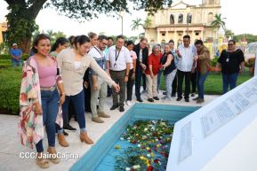Conmemoración al Comandante Carlos Fonseca reúne a Juventud Sandinista y servidores públicos