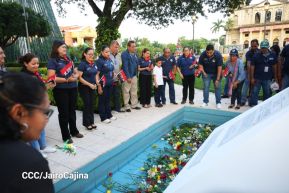 Conmemoración al Comandante Carlos Fonseca reúne a Juventud Sandinista y servidores públicos