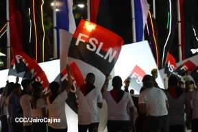 Conmemoración al Comandante Carlos Fonseca reúne a Juventud Sandinista y servidores públicos