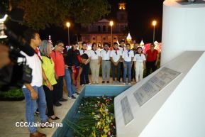 Conmemoración al Comandante Carlos Fonseca reúne a Juventud Sandinista y servidores públicos