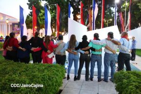 Conmemoración al Comandante Carlos Fonseca reúne a Juventud Sandinista y servidores públicos
