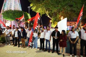 Conmemoración al Comandante Carlos Fonseca reúne a Juventud Sandinista y servidores públicos