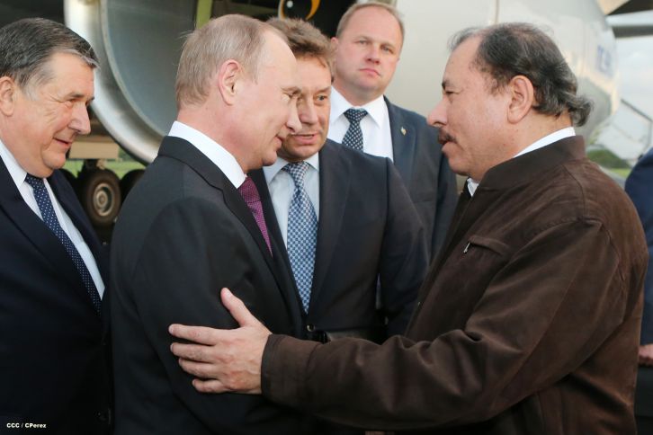 Presidente Putin realiza histórica visita a Nicaragua