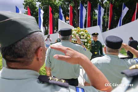 Conmemoración al Comandante Carlos Fonseca reúne a Juventud Sandinista y servidores públicos