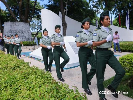 Conmemoración al Comandante Carlos Fonseca reúne a Juventud Sandinista y servidores públicos