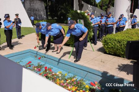 Conmemoración al Comandante Carlos Fonseca reúne a Juventud Sandinista y servidores públicos
