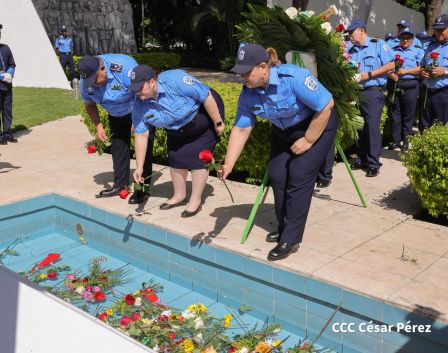 Conmemoración al Comandante Carlos Fonseca reúne a Juventud Sandinista y servidores públicos