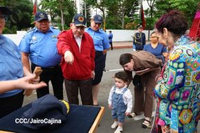 Acto oficial del 46 aniversario de fundación del Ministerio del Interior de la República de Nicaragua