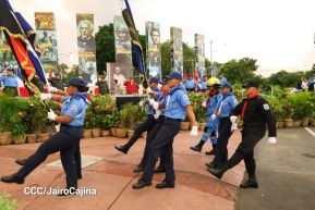 Acto oficial del 46 aniversario de fundación del Ministerio del Interior de la República de Nicaragua