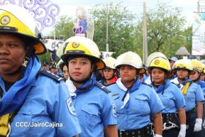 Acto oficial del 46 aniversario de fundación del Ministerio del Interior de la República de Nicaragua