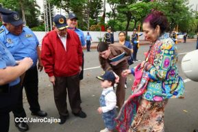 Acto oficial del 46 aniversario de fundación del Ministerio del Interior de la República de Nicaragua