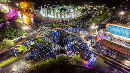 Acto oficial del 46 aniversario de fundación del Ministerio del Interior de la República de Nicaragua