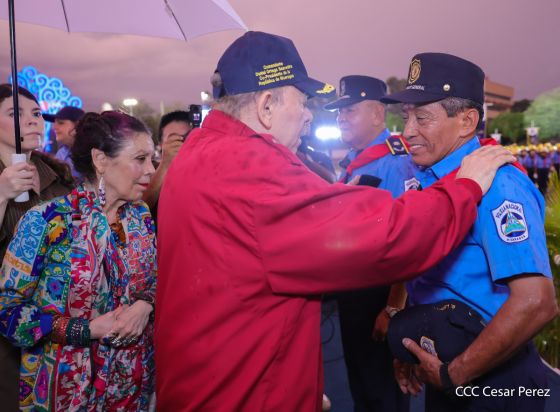 Acto oficial del 46 aniversario de fundación del Ministerio del Interior de la República de Nicaragua