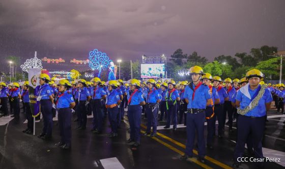 Acto oficial del 46 aniversario de fundación del Ministerio del Interior de la República de Nicaragua