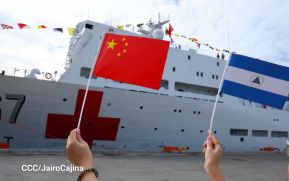 Nicaragua celebra acto oficial de recibimiento del Buque Hospital Arca de la Ruta de la Seda