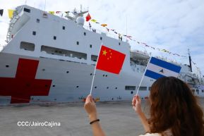 Nicaragua celebra acto oficial de recibimiento del Buque Hospital Arca de la Ruta de la Seda