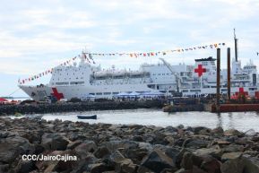 Nicaragua celebra acto oficial de recibimiento del Buque Hospital Arca de la Ruta de la Seda