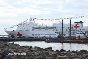 Nicaragua celebra acto oficial de recibimiento del Buque Hospital Arca de la Ruta de la Seda