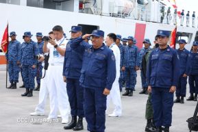 Nicaragua celebra acto oficial de recibimiento del Buque Hospital Arca de la Ruta de la Seda